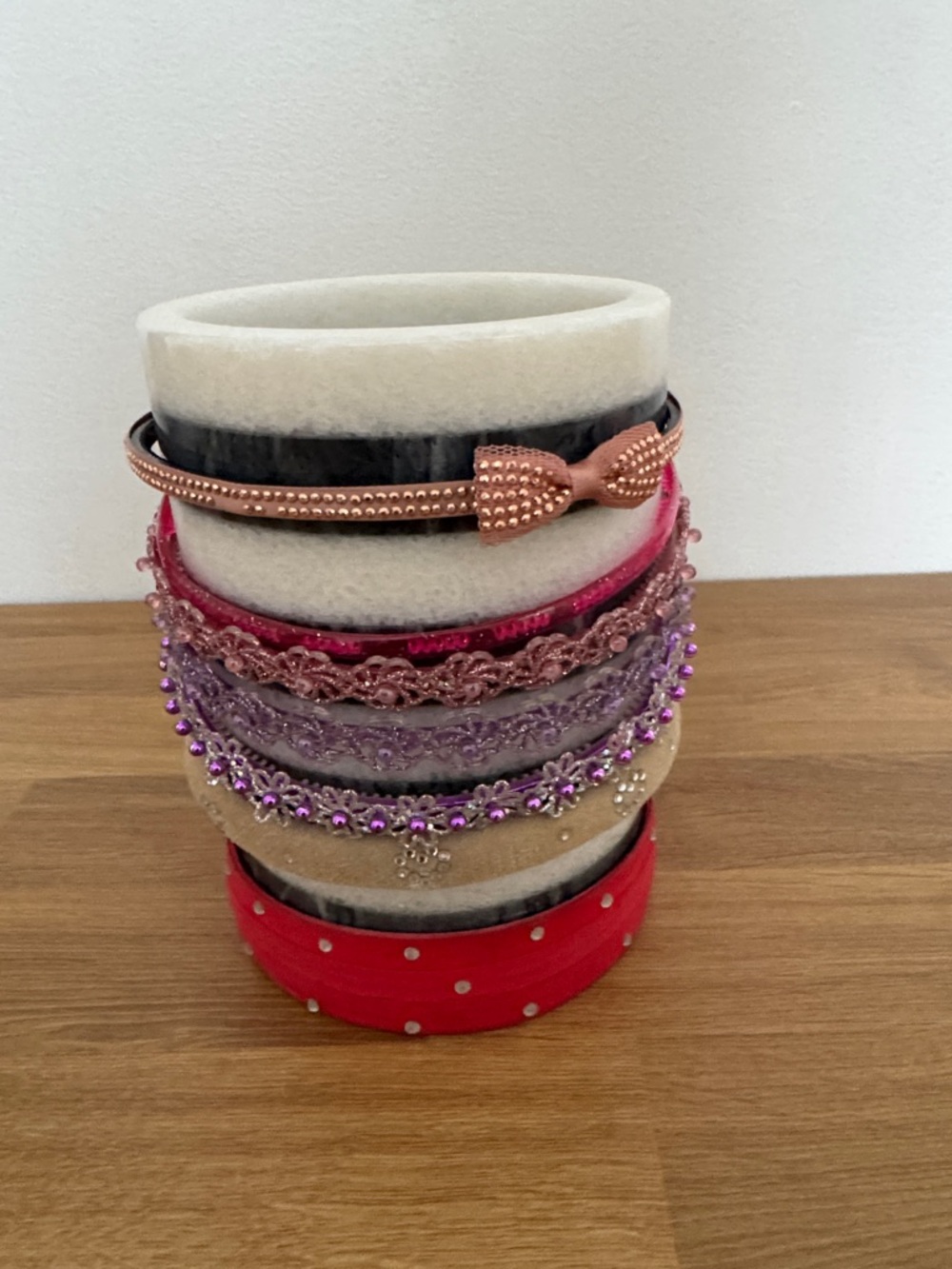 Lot of 7 Cute headbands for girls